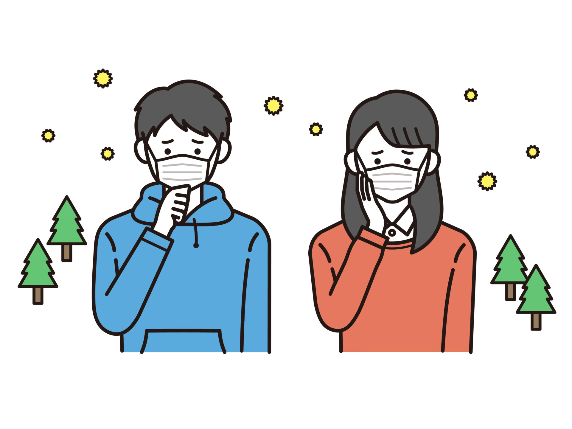 花粉症と口の中の関係