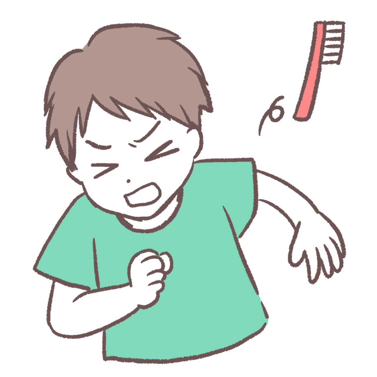 歯磨きがつらい時は…